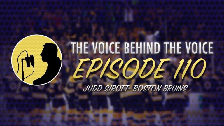 Judd Sirott – Boston Bruins Announcer Marks 5 Years Behind the Mic