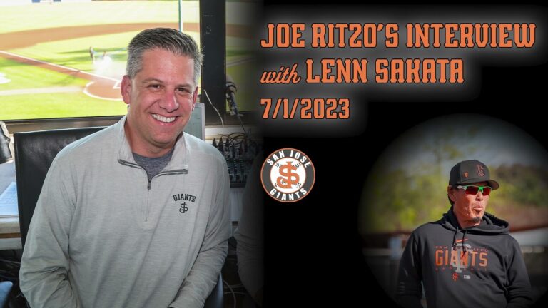 Joe Ritzo – San Francisco Giants Broadcaster Celebrates 10 Years with Team