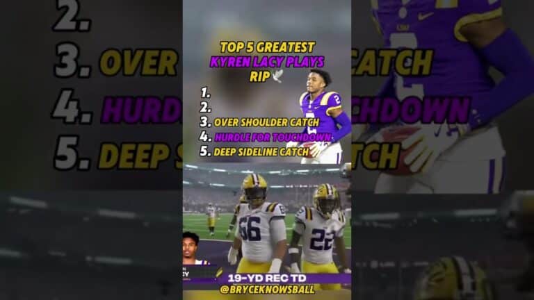 Kyren Lacy – LSU NIL Deals, Net Worth, Player Information Overview and Updates
