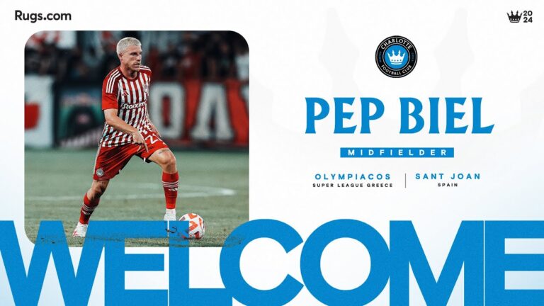 Pep Biel Charlotte FC Midfielder Set to Boost Team’s Midfield Dynamics