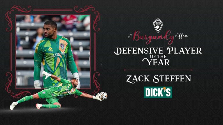 Zack Steffen Colorado Rapids #1 Goalkeeper Joins Club Bringing Top-Level Experience