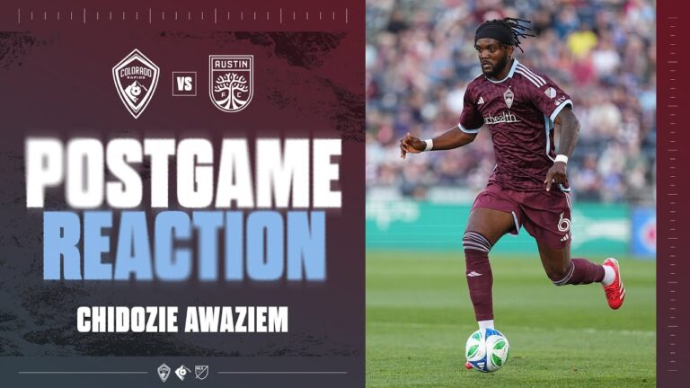 Chidozie Awaziem Colorado Rapids #6 Defender Strengthens Backline for 2025 Season