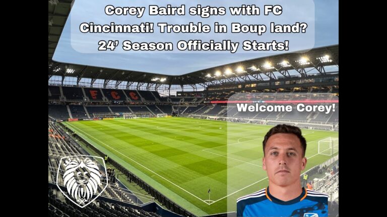 COREY BAIRD FC Cincinnati Forward #11 Profile and 2025 Season Impact