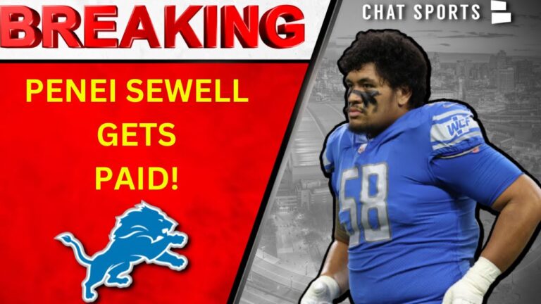 Unlock the Secrets to Penei Sewell’s Incredible Journey: How This Detroit Lions Tackle Transformed His Fortune into a Mind-Blowing $200 Million