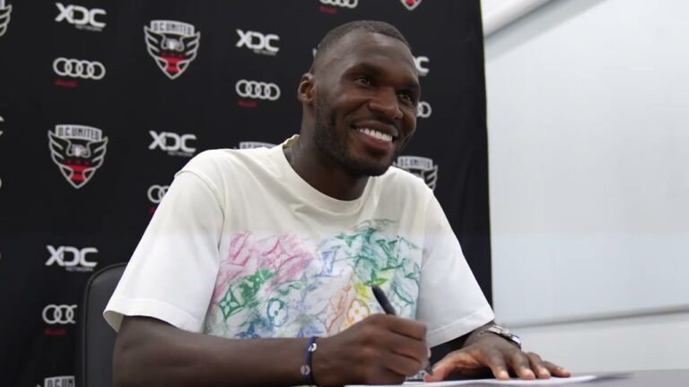 C. Benteke D.C. United Forward #20 Performance Analysis and Impact