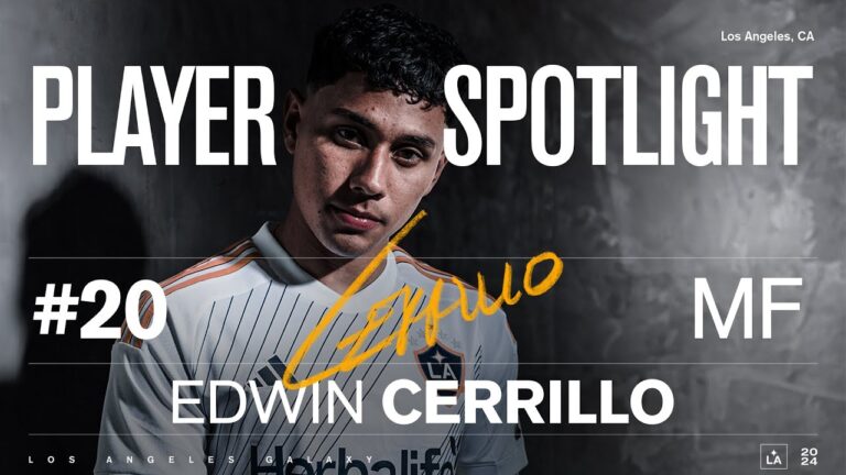Edwin Cerrillo LA Galaxy Midfielder #6 Analysis of Performance and Impact