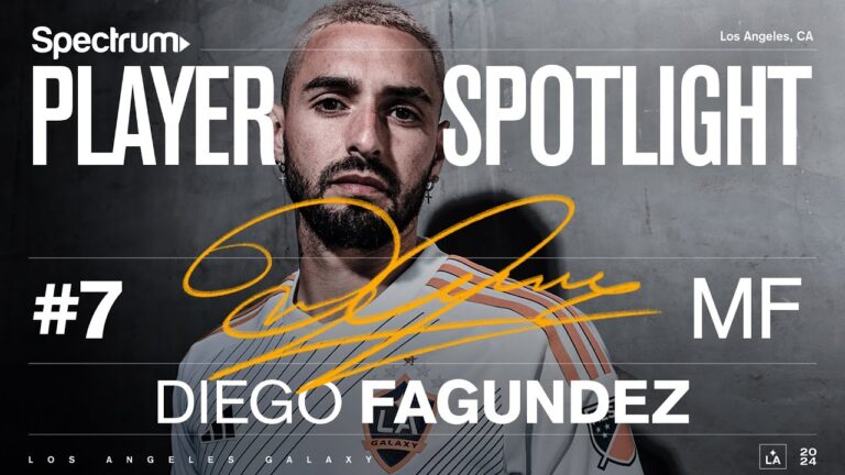 Diego Fagundez LA Galaxy Midfielder #7 Profile, Stats, and Season Impact