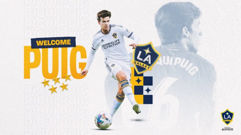 Riqui Puig LA Galaxy Midfielder #10 Analysis of Key Performances and Impact