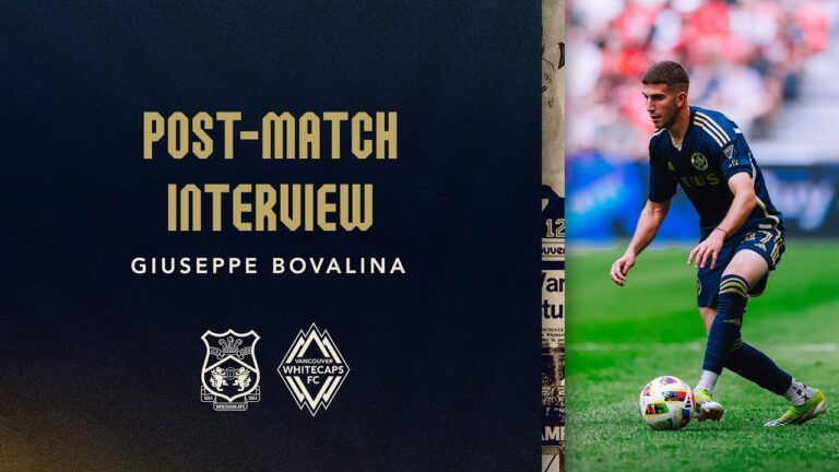 Vancouver Whitecaps’ #27 Giuseppe Bovalina Scored a Stop and the Crowd Still Asked for His Autograph—Here’s Why
